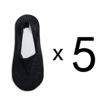 Load image into Gallery viewer, 5 Pairs Fashion Women Girls Summer Socks 7 Color Style Lace Flower Short Sock Antiskid Invisible Ankle Socks For Women