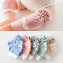 Load image into Gallery viewer, 5-Pairs: Kids Crawling Elbow Cushion Knee Pads