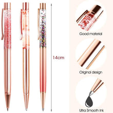 将图片加载到图库查看器,5-Piece: Bling Dynamic Liquid Ballpoint Pens