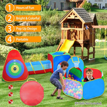 Load image into Gallery viewer, 5-Piece: Pop Up Playhouse Kids Ball Pit Tents