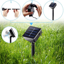 Load image into Gallery viewer, 50 LED Fairy Flower Blossom Solar String Lights