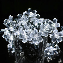 Load image into Gallery viewer, 50 LED Fairy Flower Blossom Solar String Lights