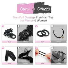 Load image into Gallery viewer, 50-Pack: Dreamlover Black Hair Bands