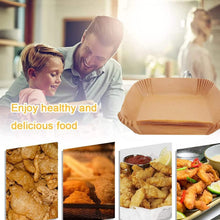 Load image into Gallery viewer, 50-Pieces: Air Fryer Disposable Paper Liners