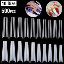将图片加载到图库查看器,500-Piece: Long False Finger Nails