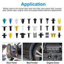Load image into Gallery viewer, 500-Pieces: 30 Kinds Bumper Fastener Rivets