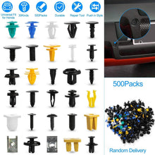 Load image into Gallery viewer, 500-Pieces: 30 Kinds Bumper Fastener Rivets