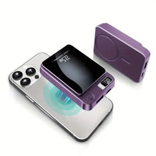 Load image into Gallery viewer, 5000mAh Magnetic Wireless Charging Bank 22.5W Fast Charging