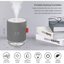 将图片加载到图库查看器,500ml Cool Mist Portable Mini Humidifier