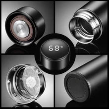 Load image into Gallery viewer, 500ml Stainless Steel Intelligent Insulation Water Bottle Vacuum Bottle Insulation Touch Intelligent Temperature Display Intelligent Touch Display Temperature 304 Stainless Steel Thermos Water Bottle