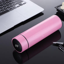 Load image into Gallery viewer, 500ml Stainless Steel Intelligent Insulation Water Bottle Vacuum Bottle Insulation Touch Intelligent Temperature Display Intelligent Touch Display Temperature 304 Stainless Steel Thermos Water Bottle