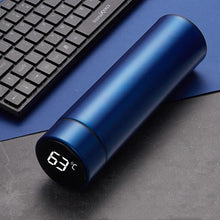 Load image into Gallery viewer, 500ml Stainless Steel Intelligent Insulation Water Bottle Vacuum Bottle Insulation Touch Intelligent Temperature Display Intelligent Touch Display Temperature 304 Stainless Steel Thermos Water Bottle