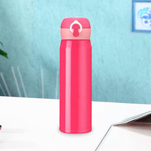 Load image into Gallery viewer, 500ml Stainless Steel Thermos Coffee Mug Water Bottle Portable Vacuum Stainless Steel Bouncing Lid Vacuum Flask Custom Starry Sky Cold Insulation Bottle Business Gift Creative Insulated Water Bottle