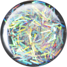 将图片加载到图库查看器,5/8 Stainless Steel Opalescent Confetti Party Saddle Plug