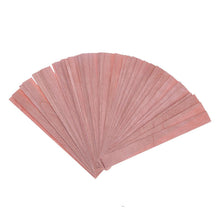 Load image into Gallery viewer, 50Pcs Candle Wood Wick for Candles Smokeless Wooden Wicks for Candle Making Crackling Wood Wick for DIY Candles Soy or Palm Wax Form for Candle Making Supplies Wood Wicks