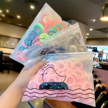Load image into Gallery viewer, 50PCS/Set 3 CM Ring Elastic Hair Bands For Girls Rubber Bands Ponytail Holder Scrunchies Soft Fashion Hair Styling Accessories Ponytail Holders For Women