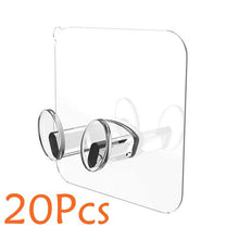 Load image into Gallery viewer, 5/10/20 Pcs Wall Storage Hook Punch-free Power Plug Socket Holder Kitchen Stealth Hook Wall Adhesive Hanger Bathroom Wall Storage Hook Power Plug Socket Holder Wall Adhesive Hanger Home Office