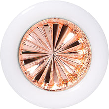 Load image into Gallery viewer, White Acrylic Pink Flashy Tire Rim Saddle Plug 2G to 20mm