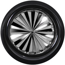 Load image into Gallery viewer, Black Acrylic Grey Flashy Tire Rim Taper 2G to 20mm