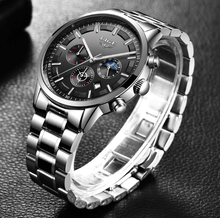 Load image into Gallery viewer, Men's Waterproof Watch With Chronometers And Date Display Unique Design Perfect Gift