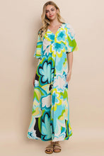 将图片加载到图库查看器,Floral Printed Slit Maxi Dress For Women – Summer Floral Maxi Dress, Elegant Slit Maxi Dress, Feminine Floral Dress, Romantic Floral Dress, Chic Summer Maxi Dress, Vibrant Slit Dress, Sophisticated Floral Dress