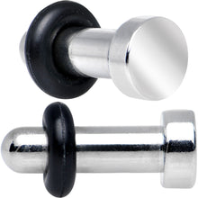 将图片加载到图库查看器,8G Stainless Steel Single Flare Flat Top Plug
