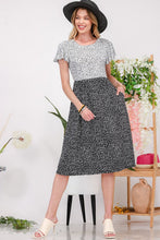 Load image into Gallery viewer, Side Slit Round Neck Sleeveless Midi Summer Dress For Women – Versatile, Chic, and Timeless Wardrobe Staple with Side Slits and Sleeveless Design for Effortless Style