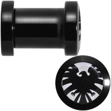 Load image into Gallery viewer, 2G Licensed Hawkeye Logo Acrylic Screw Fit Plugs Set