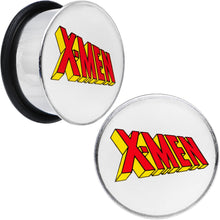Load image into Gallery viewer, 3/4 Licensed X-Men Single Flare Steel Tunnel Plugs Set