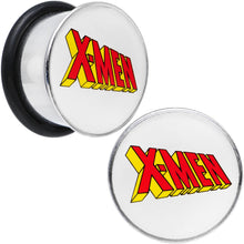 Load image into Gallery viewer, 5/8 Licensed X-Men Single Flare Steel Tunnel Plugs Set