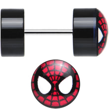 将图片加载到图库查看器,Licensed Spider-Man Acrylic Cheater Plugs Set