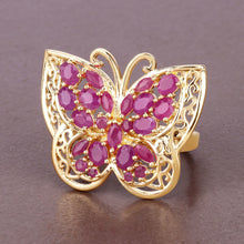 将图片加载到图库查看器,3.08 Carat Genuine Ruby .925 Sterling Silver Ring