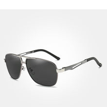 Load image into Gallery viewer, Business Luxury Men Polarized Square Driving Sunglasses Lens Brand Designer Aluminum Classic Frame Elegant Sunglasses