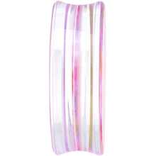 将图片加载到图库查看器,40mm Acrylic Pink Multicolored Flower Power Saddle Plug