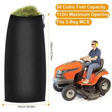 Load image into Gallery viewer, 54 Cubic Lawn Tractor Leaf Bag
