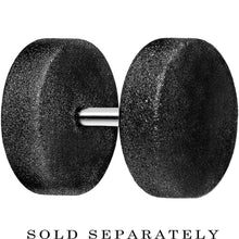 将图片加载到图库查看器,16G 3/16 Black Sandblasted Steel Cheater Plug