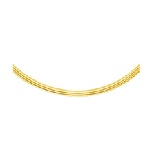 Load image into Gallery viewer, 14k Yellow Gold Chain in a Classic Omega Design (4 mm)