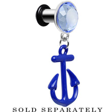 将图片加载到图库查看器,4G Blue Dangling Anchor Steel Plug