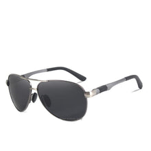 Load image into Gallery viewer, Men 100% Polarized Aluminum Alloy Frame Sunglasses In Elegant Retro Classic Men's Driving Pilot Style