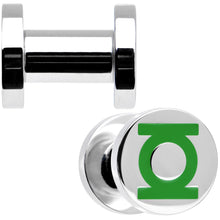 Load image into Gallery viewer, 4G Stainless Steel Licensed Green Lantern Screw Fit Plug Set