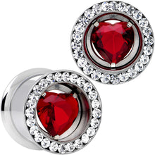 将图片加载到图库查看器,13mm Red Heart Steel Double Flare Internally Threaded Plug Set