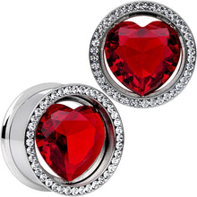 Load image into Gallery viewer, 7/8 Red Heart Steel Double Flare Internally Threaded Plug Set