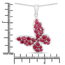 将图片加载到图库查看器,4.72 Carat Genuine Ruby .925 Sterling Silver Pendant