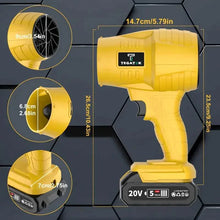 Load image into Gallery viewer, Turbo Jet Handheld Cordless Blower for Leaves, Dust & Car Drying
