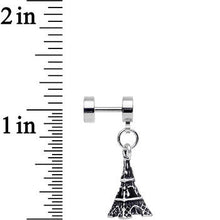Load image into Gallery viewer, Stainless Steel Eiffel Tower Dangle Cheater Plug