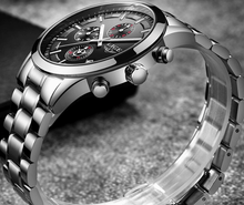 Load image into Gallery viewer, Men's Waterproof Watch With Chronometers And Date Display Unique Design Perfect Gift