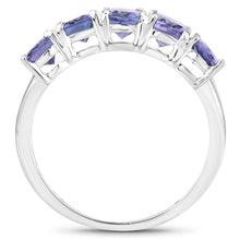 Load image into Gallery viewer, 2.65 Carat Genuine Tanzanite .925 Sterling Silver Ring