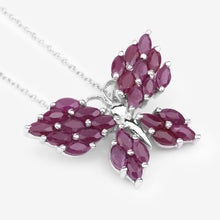 Load image into Gallery viewer, 3.12 Carat Genuine Ruby .925 Sterling Silver Pendant