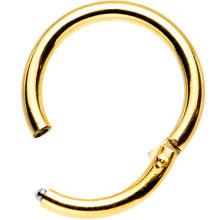将图片加载到图库查看器,16G 5/16 Gold Anodized Titanium Hinged Segment Ring