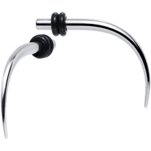 Load image into Gallery viewer, 10G Stainless Steel Claw of Keres Curved Taper Set
